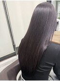 ブリーチなしラベンダーカラー