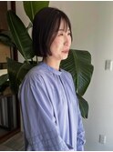 前上がりボブ