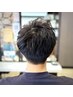 【ヘアも眉毛もクール＆さわやかに】 メンズカット＋眉毛カット ￥6,710 →