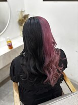 ラビス クローバー(Lovis clover) 縮毛矯正 くびれヘア ツヤ髪スタイル