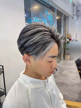メンズサロン キング 梅田店(Men’s salon K!ng) 波巻きツイストスパイラルパーマ/フェザーパーマ/眉毛