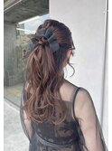 アレンジヘア/ヘアセット/ポニーテール