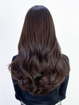 アイティーバイアルバム 松戸店(IT by ALBUM) ロング韓国ヘア顔周りレイヤーおくれ毛_ba541112