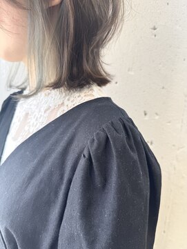 ヘアーワークス ヘルム 渋谷店(HAIR WORKS HELM) 【 HELM渋谷】イヤリングカラー