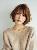 ボブベージュ秋冬【夙川/苦楽園/西宮】