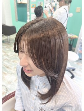 ファンヘアメイク(Fun hair make) くすみブラウン