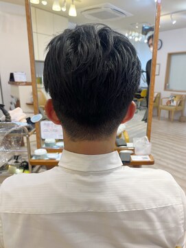 モリオ フロム ロンドン 成増店 【morio成増/宇佐美】アップバング／短髪メンズカット