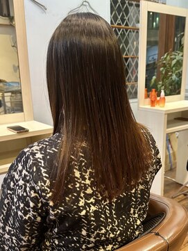 白髪染め白髪ぼかし大人かわいいミディアムショートボブ40代50代