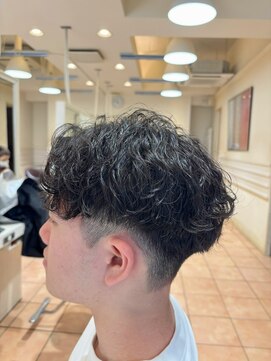 バサ 久米川店(BASSA) メンズ/短め波マッシュ