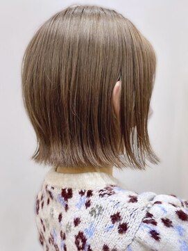 エルブロッサム 北上尾店(L-Blossom) 冬外ハネボブ◎透明感ベージュで小顔見せ20代30代