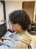 サーフカール　波巻きパーマ　シャドウパーマ　八王子　八王子駅