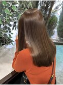 ミディアム艶髪