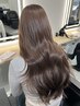 【明るくしたい方】カット＋ブリーチなしダブルカラー＋髪質改善ＴＲ
