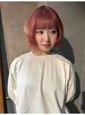 " ピンクベージュ　"