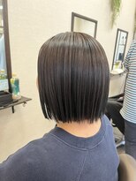 バセット バイ アルター 鎌取店(basset by aL-ter)&nbsp;着物ヘア/大人ガーリー/ダークアッシュ/似合わせカット/鎌取