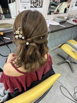 セットサロン ベル(Belle) ハーフアップ