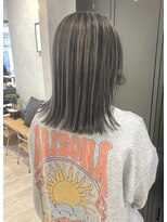 モアナ バイ ヘッドライト 長野駅前店(Moana by HEADLIGHT)&nbsp;Moana長野駅前#ハイライト#グレージュ#ベージュ#ブリーチ