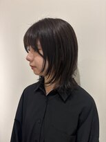 フェリチタ ひばりヶ丘(FELICITA)&nbsp;深めbrownにレイヤースタイル