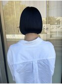 モードミニボブ×ブルーブラック【faloRuhe二子玉川】