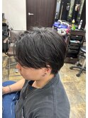 毛流れセンターパート