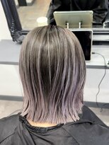 アンダーバーホワイト 広島 並木店(_WHITE)&nbsp;広島バレイヤージュ/ハイライト/ブリーチダブルカラー