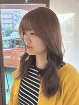 ジェイズグレイス(J's Grace)&nbsp;ワンカラーで叶う透明感ベージュ｜艶カラー｜紫原美容室