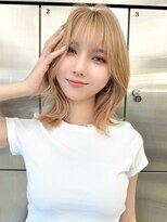 サンド ミュウ 横浜店(sand mieu)&nbsp;大人可愛いくびれボブ