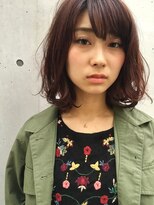 アンバースデー(UNBIRTHDAY)&nbsp;ミディアム/伸ばしかけ/ナチュラルウェーブボブ