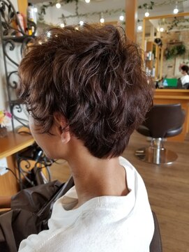 ルークス 中央林間(LOOOKS) くせ毛…風…メンズパーマstyle