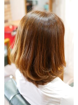 ラヴィーヘアーワークス(LAVIE hair works) ふんわり内巻きドライカットボブ
