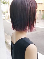 カフネ(CAFUNE)&nbsp;ピンクバイオレット 切りっぱなしボブ