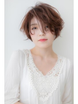 カバーヘア ブリス 上尾西口店(COVER HAIR bliss) モード&個性的無造作カールマニッシュショートZ上尾20代30代40代