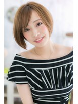 ミック 日暮里店(miq)&nbsp;コンパクトフォルム◎ツヤ感小顔ボブa