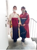 ハーフアップ