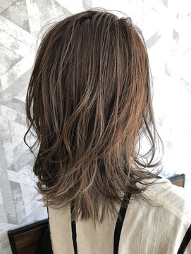 ヘアデザイン ファブロ(hair design FABRO.) ベージュハイライト♪