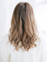 ヘアメイク ナル(hair make nalu)&nbsp;ゆるふわミックスベージュスタイル