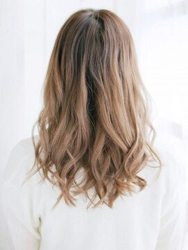 ヘアメイク ナル(hair make nalu) ゆるふわミックスベージュスタイル