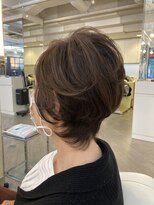 グラマシー アレックス(Gramercy alex)&nbsp;透明感ニュアンスカラー×ハイライト×ウルフレイヤー40代50代