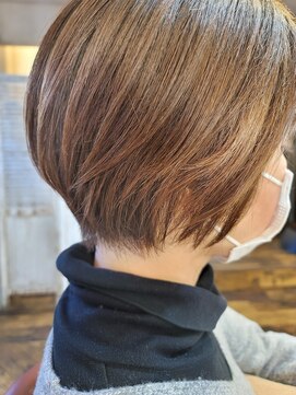 ベレッタ 松井山手店(veretta.) 【ショート・ボブ/大人ショート】360°美人ショート  丸木崇史