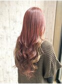 ロングロングのイヤリングカラー♪