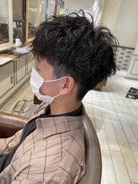 ネオリーブ ジューク 日吉店(Neolive JuQ)&nbsp;【韓国マッシュ】　メンズカット×波巻きスパイラルパーマ