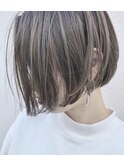 アッシュカラーボブ