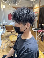 アヴァンス 天王寺店(AVANCE.) MEN'S HAIR ツイスト×かきあげマッシュ