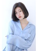 20代30代40代50代まとまりやすいナチュラルボブ