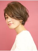 大好評☆大人かわいい無造作感ショートボブ♪オススメ大人ボブ!