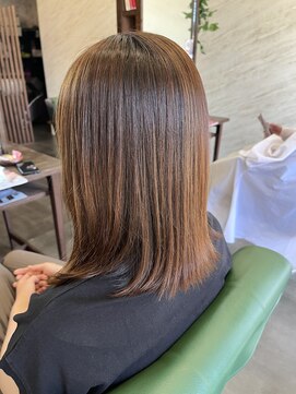 ビューティアンドスパ ガガ(GAGA) ボブ 酸性ストレート