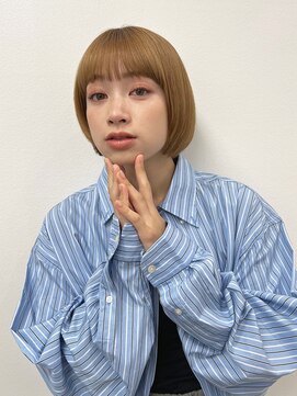ラボヌールヘアー 宇都宮店(La Bonheur hair) 春おすすめ/ハイトーン/ボブ/ヘルシースタイル/ミニボブ