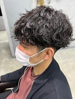 リット×ベリエ(Lit.×belier)&nbsp;無造作パーマ波巻きパーマ波巻きスパイラルパーマツーブロック