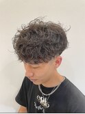 神戸メンズツイストスパイラル 波巻き シークレットパーマ