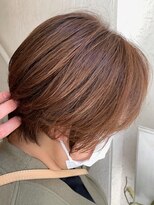 ロマンヤカタ ファース(ROMAN YAKATA fars) ショートボブ くびれヘア アッシュブラウン@田代5/3